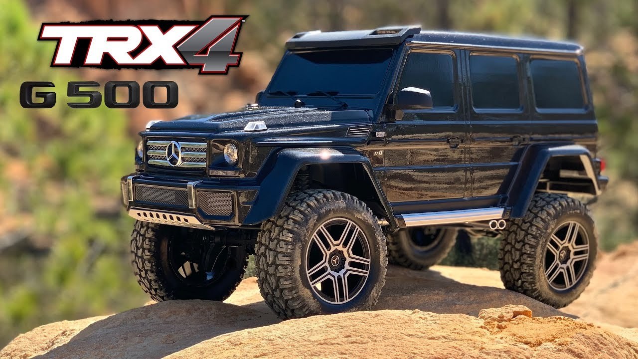 TRAXXAS TRX-4 Mercedes G 500 1:10 4WD Гелик радиоуправляемый внедорожник  Купить с доставкой